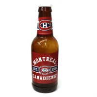 BANK - NHL - BEER BOTTLE - MONTREAL CANADIENS 
